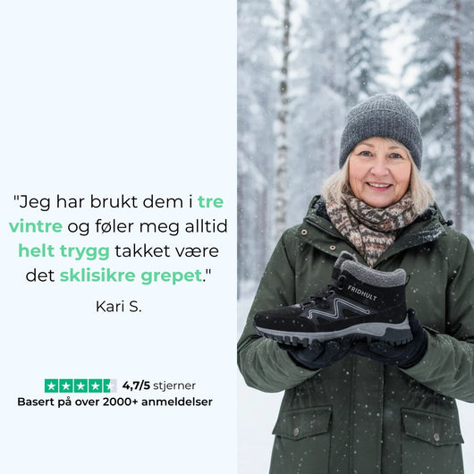 Fridhult™ – Vintersko for Komfort og Sklisikkert Grep