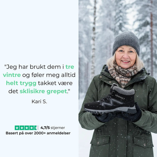 Fridhult™ – Vintersko for Komfort og Sklisikkert Grep