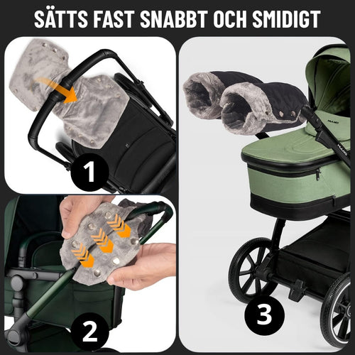 Fridhult™ – Varmfôrede Votter for Barnevognen