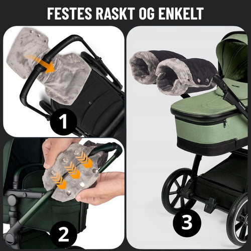 Fridhult™ – Varmfôrede Votter for Barnevognen